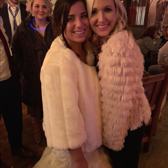 Ivory Fur Faux Jacket - Picture 6 of 6